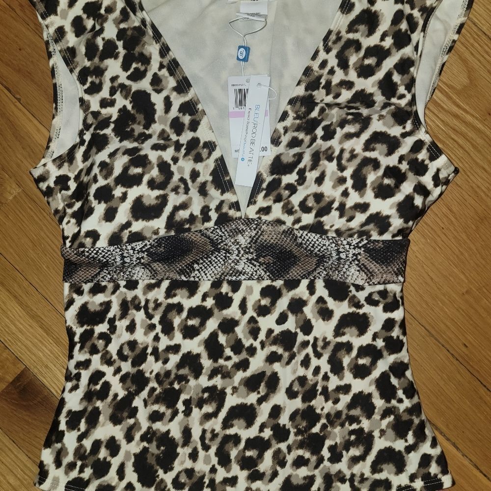 🆕️2023 Arrival Bleu Rod Beattie Cap Sleeve Animal Print   Women's swimsu… - Picture 9 of 9